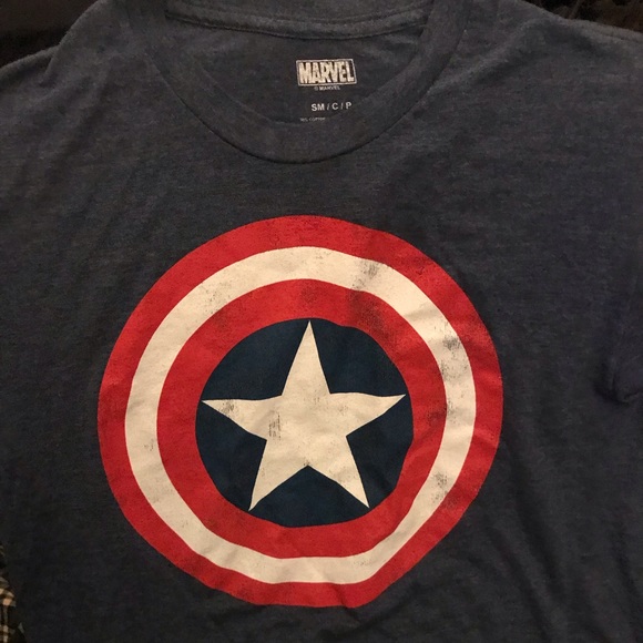 Marvel Captain America Shirt - Picture 1 of 2